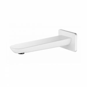 Kara White & Chrome Bath Spout